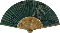 京扇子・男物扇子「No.5558 風神」