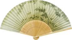 京扇子・男物扇子「No.5566 笹」